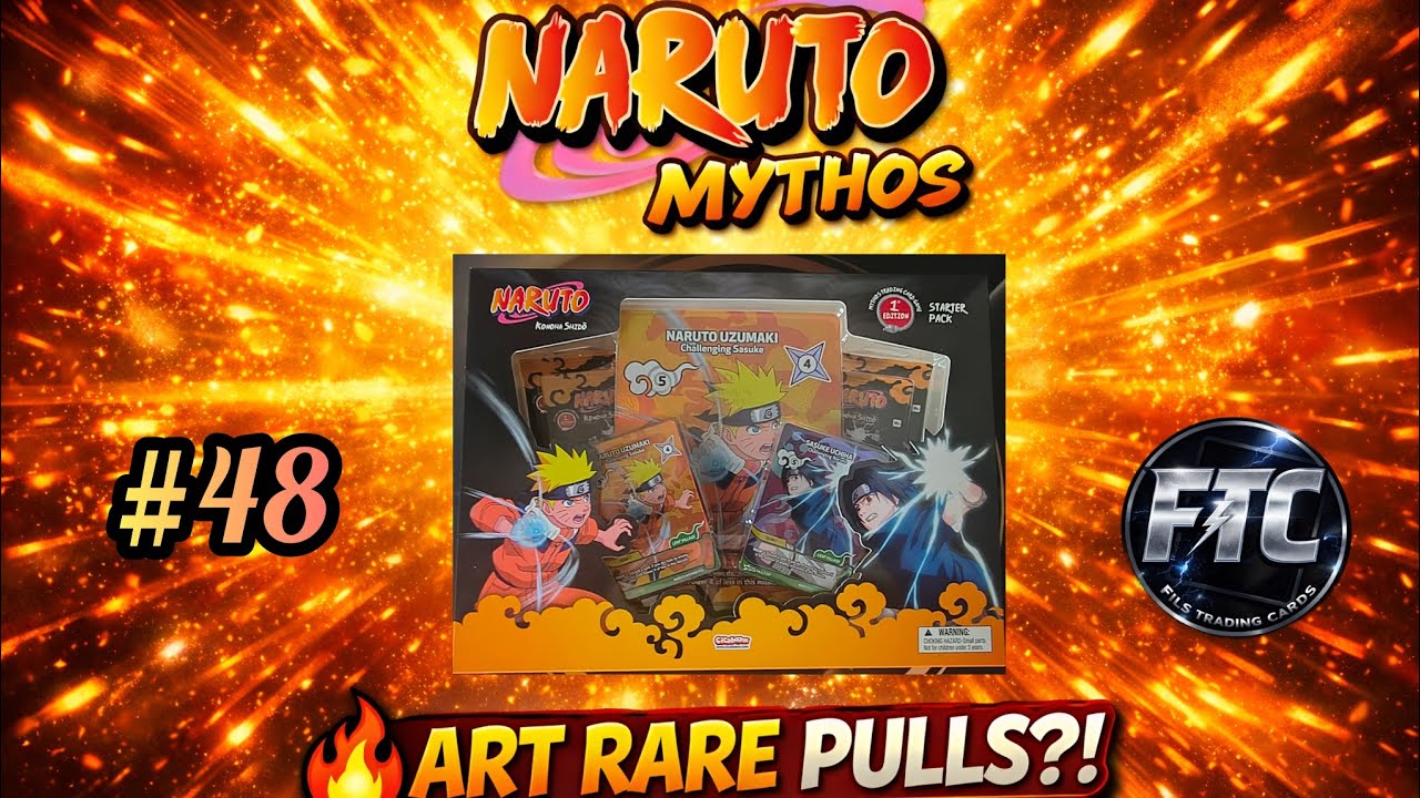 Naruto Mythos TCG 🔥 1st Edition Opening! Starter Box + Booster Packs (Release Day)