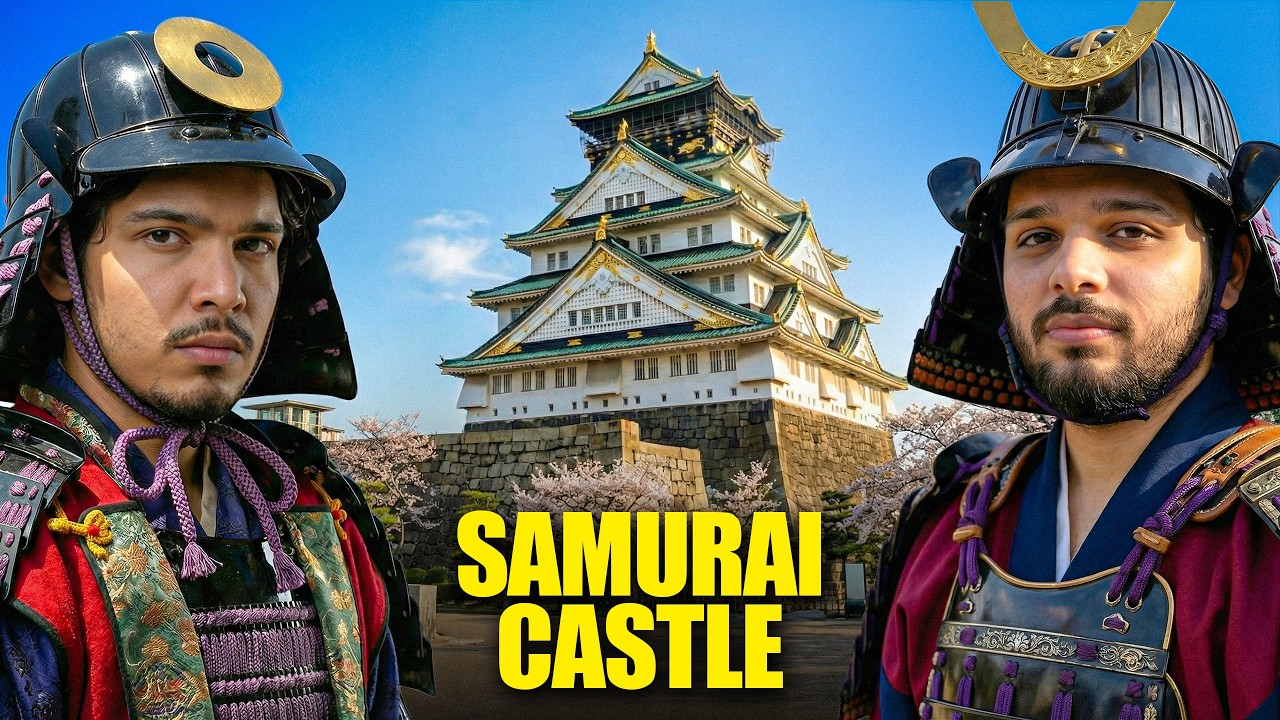400 YEAR OLD CASTLE IN OSAKA | JAPAN