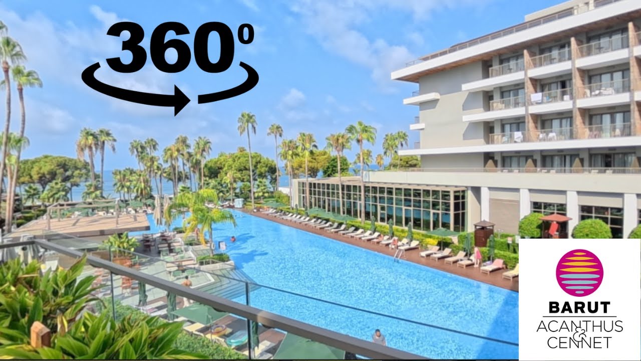 Barut Acanthus & Cennet in 360° - Excellent hotel!