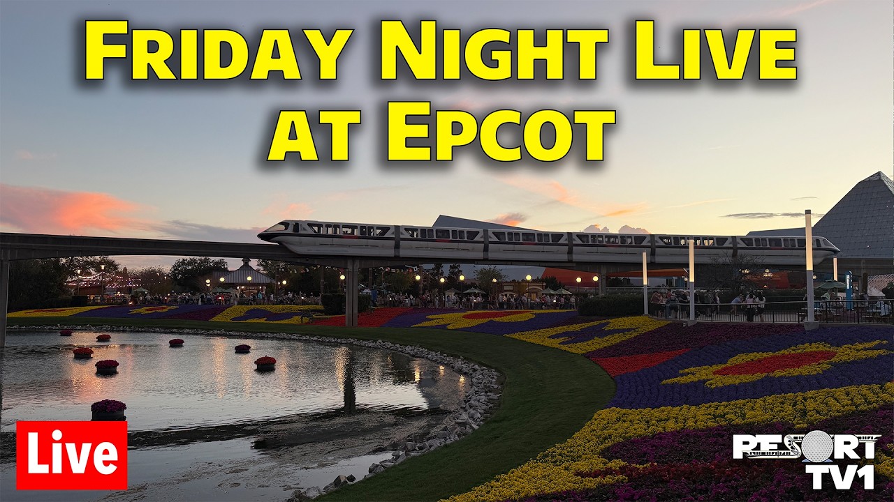 🔴Live:  Friday Night Live at Epcot - 4-3-26 - Walt Disney World