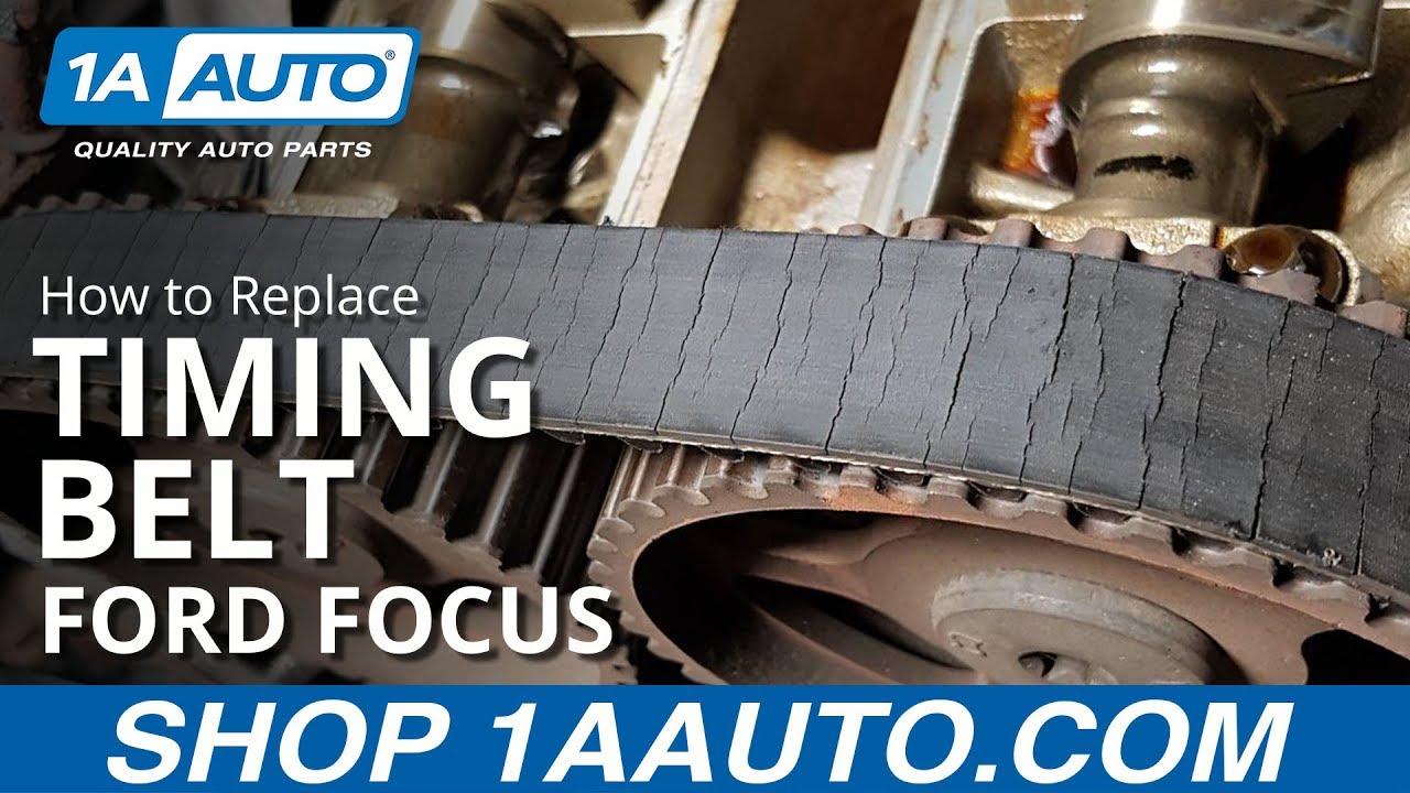 How to Replace Timing Belt 00-04 Ford Focus Sedan Wagon Hatchback