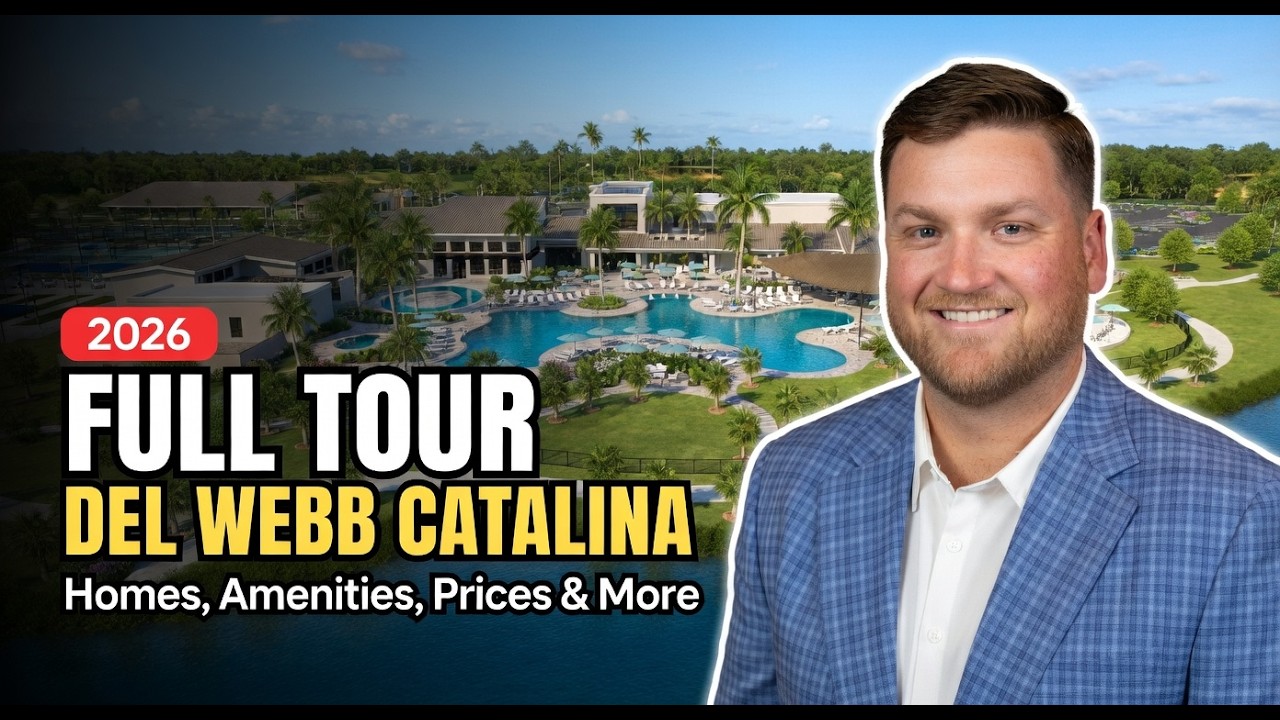 Del Webb Catalina: FULL TOUR &mdash; Every Model, All Fees, Amenities & More (Lakewood Ranch FL)