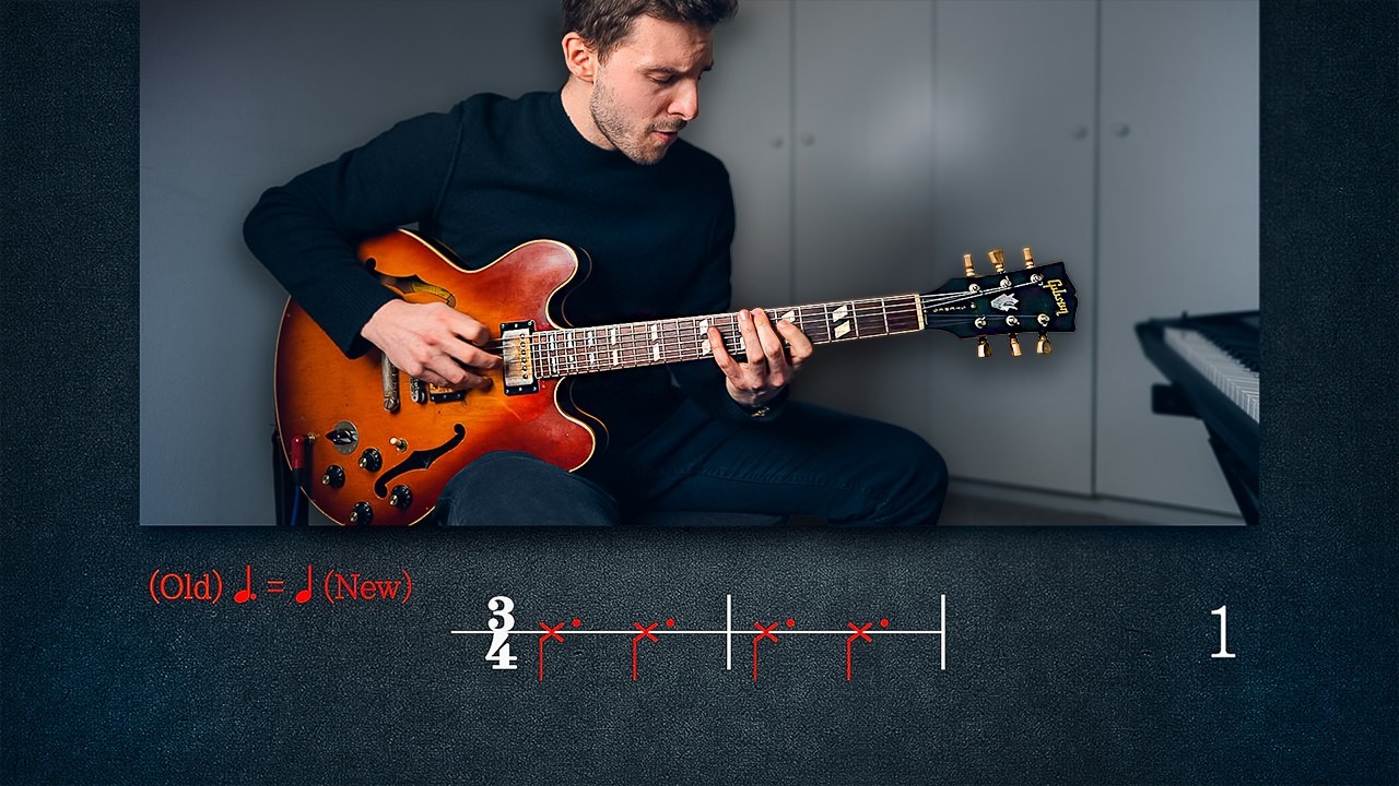 Rhythm Training &ndash; Practicing Metric Modulation (Example 1)