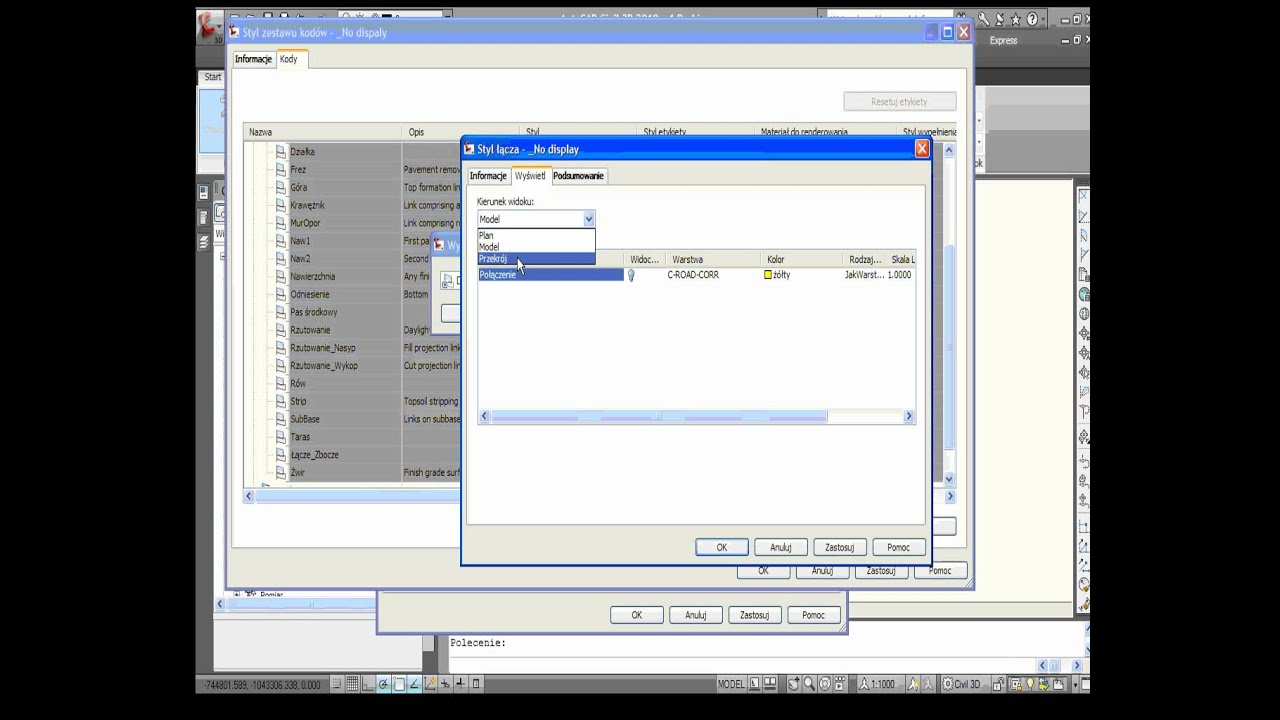 PROCAD NetCafe AutoCAD Civil 3D 2010 - Projekt Parkingu