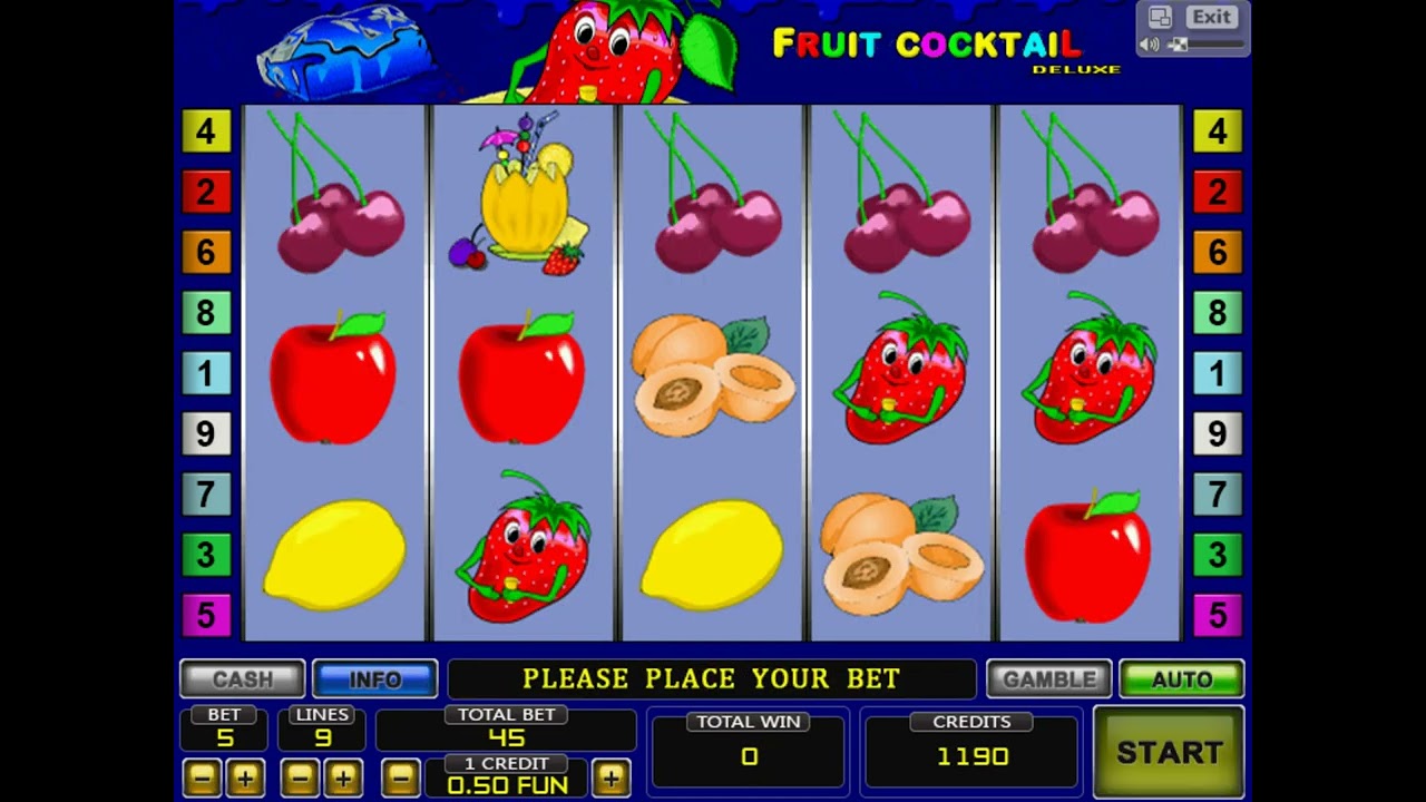 Fruit Cocktail. Mix #1 👍🔔$$$, BIG WIN, $$$ 💥💥💥👍🔔 🤠🤑🤑🤑