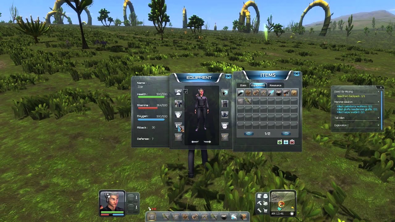 Planet Explorers gameplay video & commentary #7 - Floating defenses