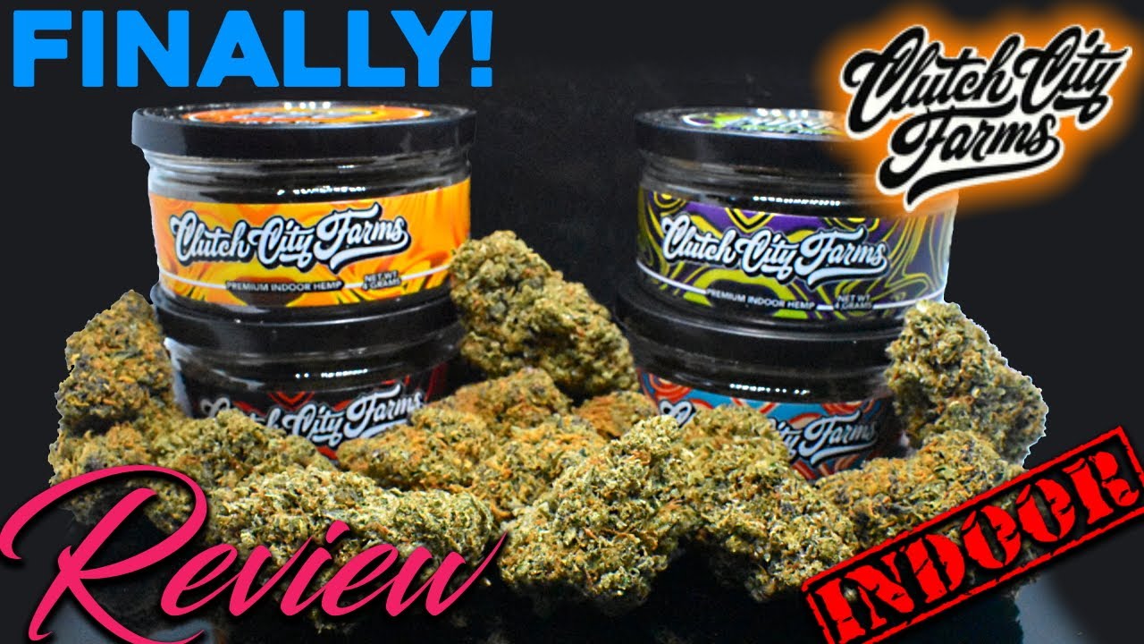 Clutch City Farms Indoor CBD Flower Review!! This Is A Big One!