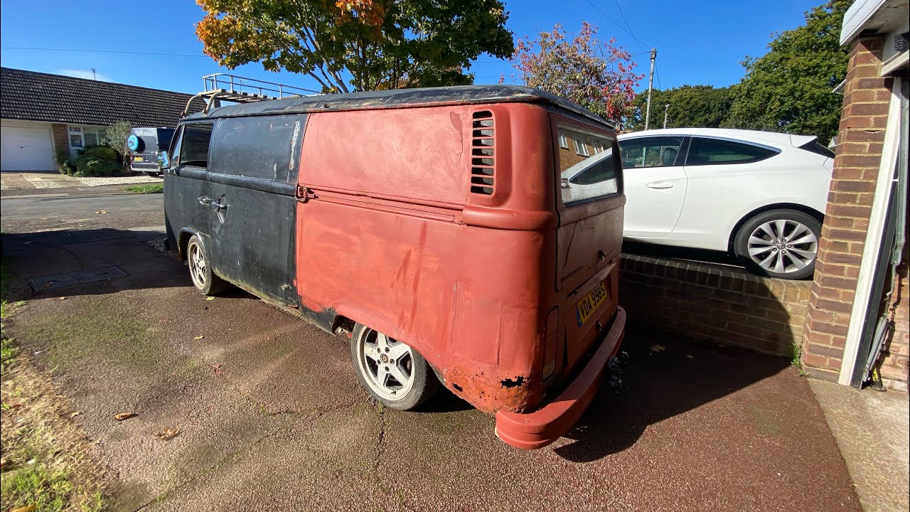 Снятие двигателя VW T2 ￼