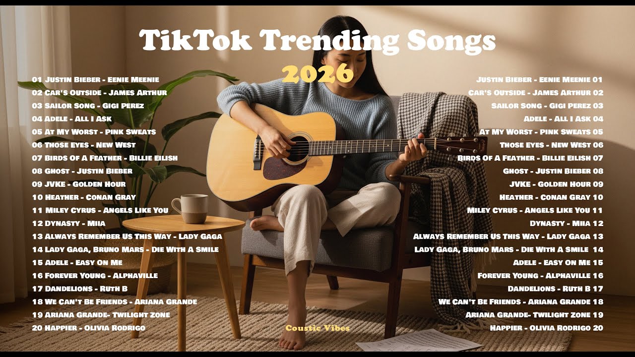TikTok Trending Songs 2026 💞🎵 | English Cover Hits | Best TikTok Playlist 2026