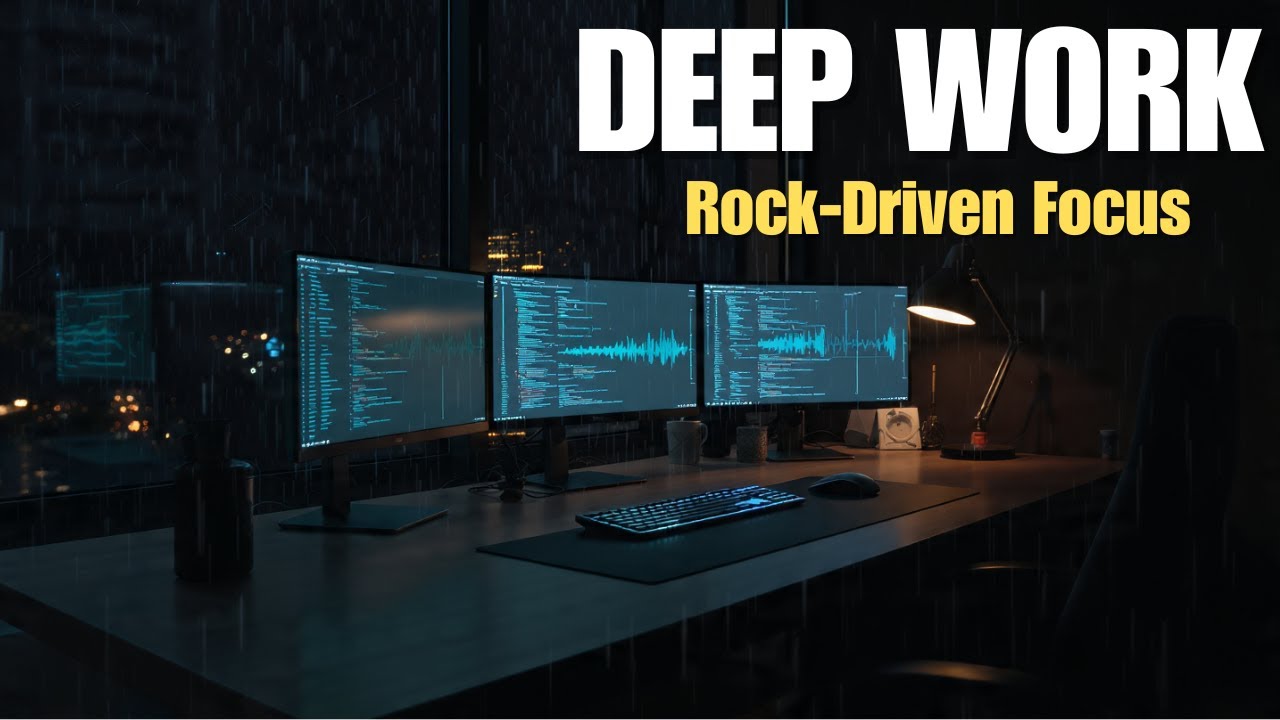 1 HOUR DEEP WORK: Alternative Rock for Coding & High-Intensity Focus