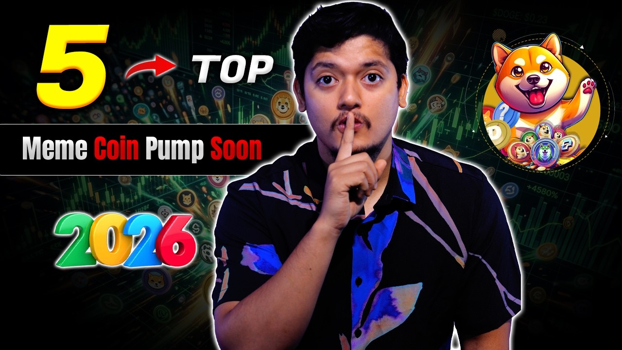 XXX Pumping 🚀 - Top 5 MEMECOIN For Long Term 2026 - Best Meme Coins To Hold Long Term 🔥