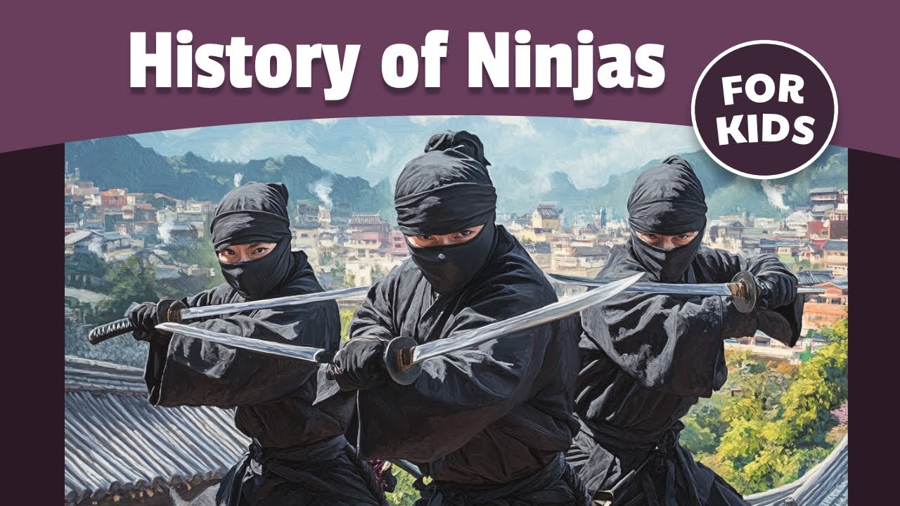 History of Ninjas for Kids | Martial Arts History Made Easy