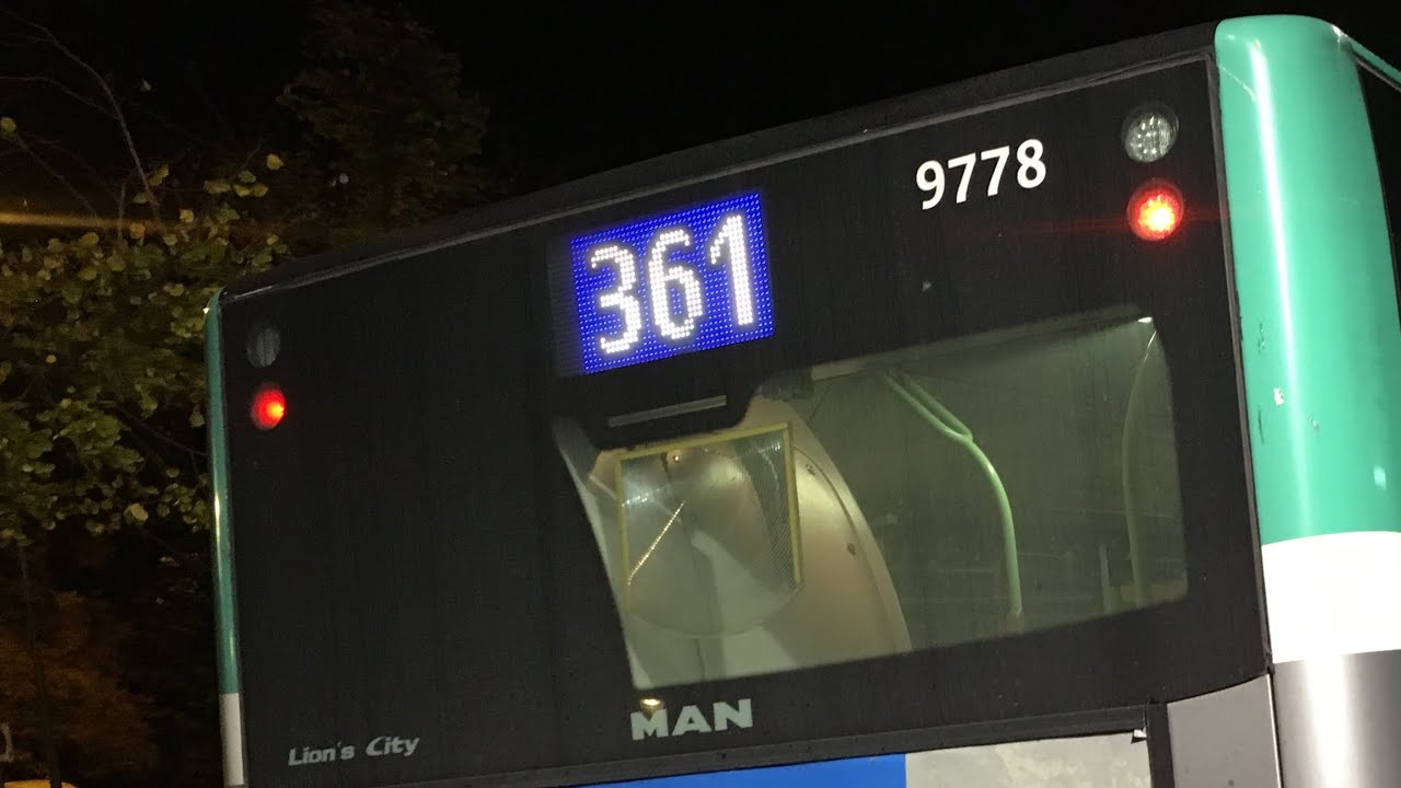 Bus RATP — Ligne 361 — Gare d’Argenteuil — Gare de Pierrefitte Stains — N•9776