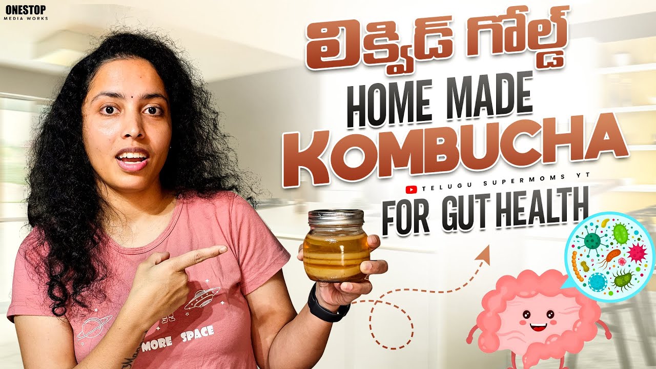 Health benefits of kombucha | Make your own Kombucha Without SCOBY | Kombucha making in Telugu