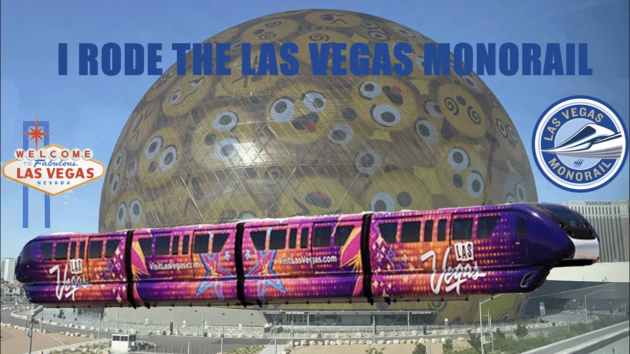 Riding The Las Vegas Monorail…The BEST Way to Get Around The Strip!! 