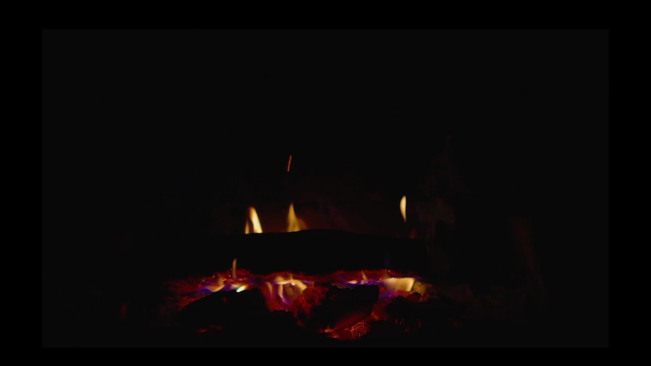 🔥 Quiet Fireplace Night | Black Screen Fire Ambience for Peaceful Sleep, Reading & Inner Balance