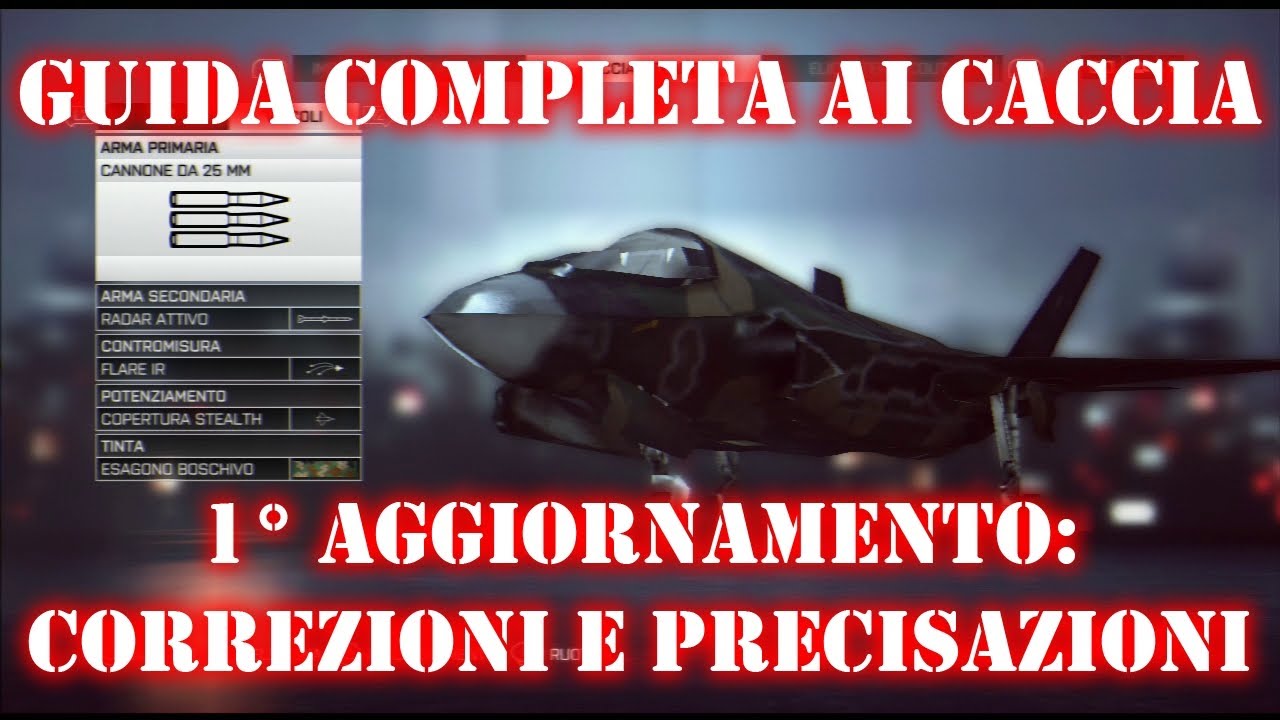 1° aggiornamento guida ai caccia: correzioni e precisazioni (jet tutorial) - Battlefield 4 (PS3) HD