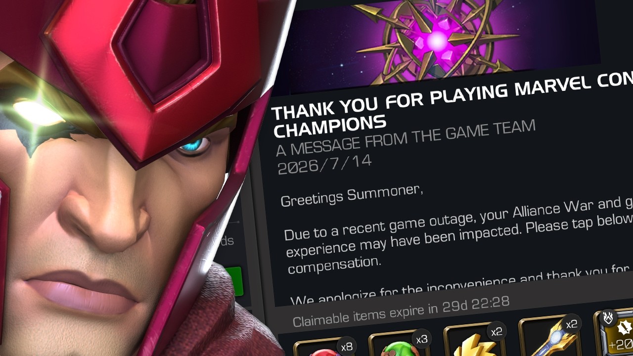 Приятно получить немного компенса... то есть бонусных наград за игру! | Marvel Contest of Champions