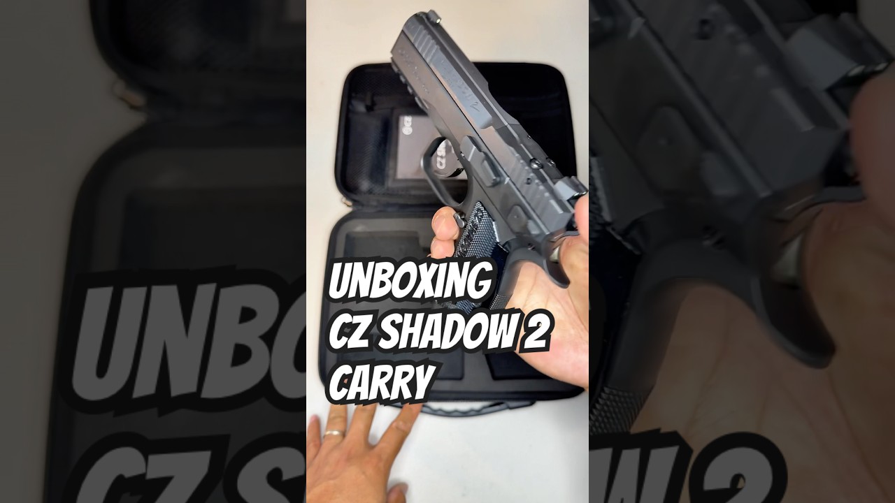 Unboxing CZ Shadow 2 Carry #czshadow2 #edc #carry