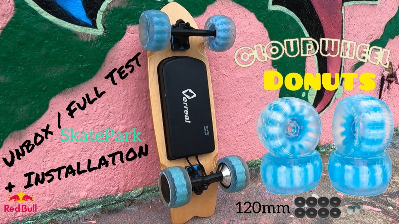 Cloudwheel Donuts 120mm Full Review & Testing Before and After / ft. Full Installation -Vlog No.201