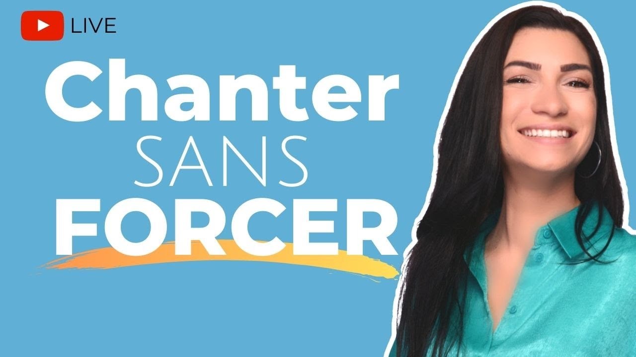 Chanter sans forcer, comment faire ? Je réponds à vos questions en LIVE !