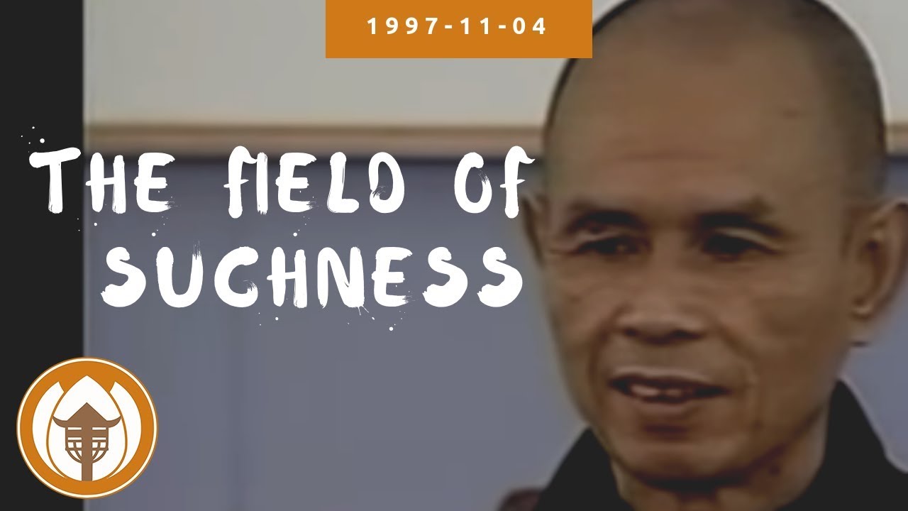 The Field of Suchness | Teachings on Buddhist Psychology Retreat, Thich Nhat Hanh, 1997
