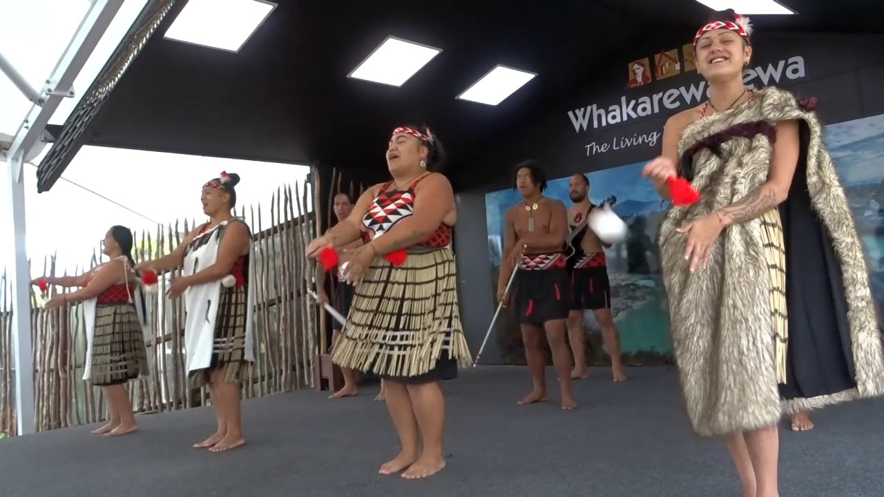 Whakarewarewa Maori Village.