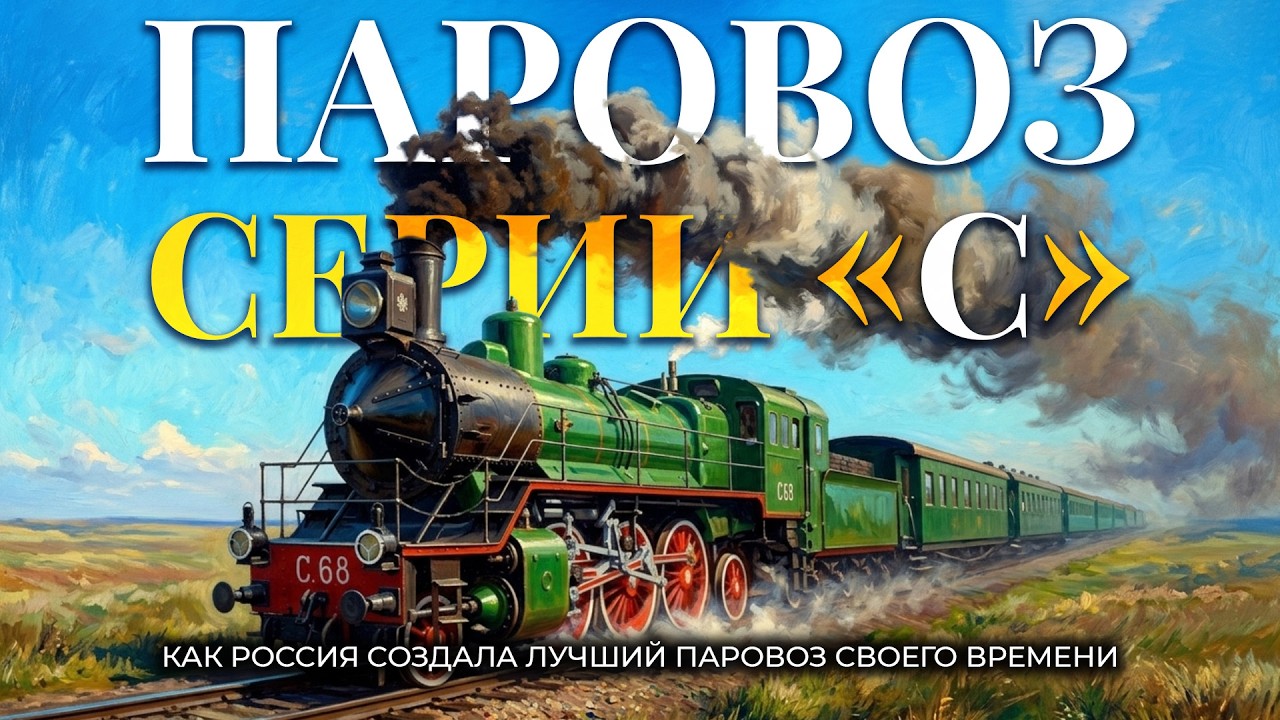 Паровоз серии &laquo;С&raquo; - как Россия создала ЛУЧШИЙ паровоз своего времени