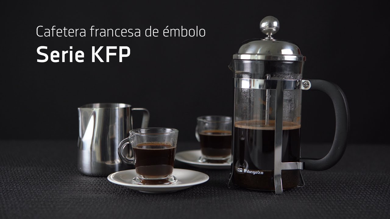 Cafetera francesa de &eacute;mbolo Serie KFP - Orbegozo