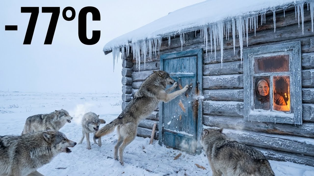 –71°C Survival: 93-Year-Old Widow Saves Her Chicken from Wolves and Avenges Them