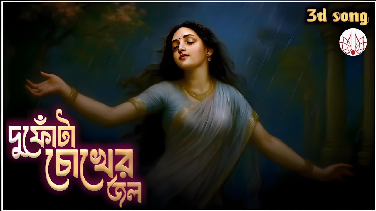 দুফোঁটা চোখের জল// 3D song // বাংলা নতুন ভক্তির গান 