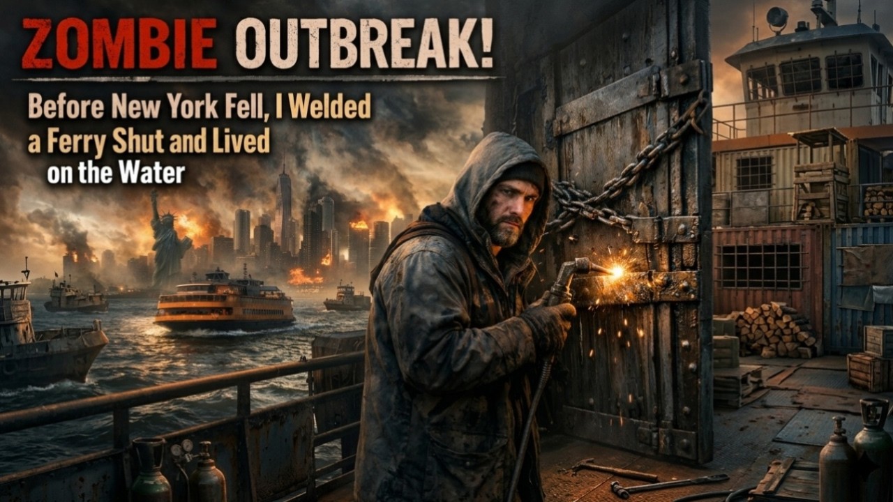 ZOMBIE OUTBREAK: Before New York Fell, I Welded a Ferry Shut and Lived on the Water