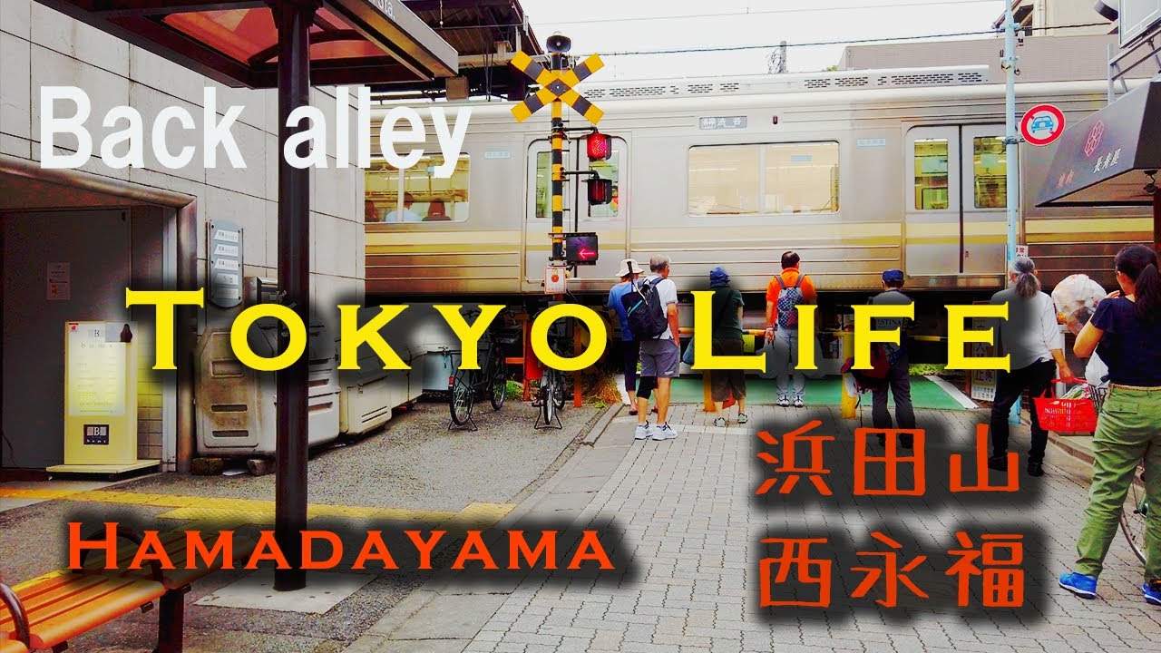 路地裏 東京生活 Tokyo Life. 浜田山 字幕【4K 】