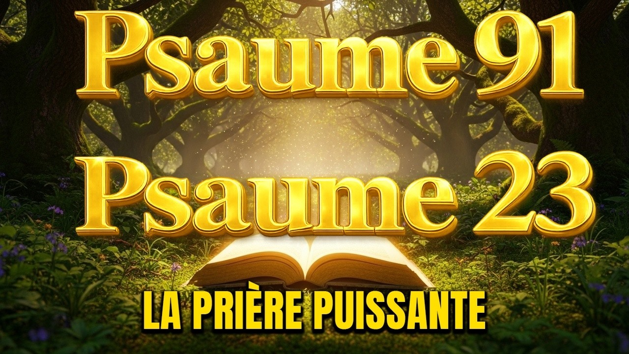 PRIÈRE DU JOUR 18 MARS – PSAUME 91 et PSAUME 23–Les deux PRIÈRES LES PLUS PUISSANTES de la BIBLE