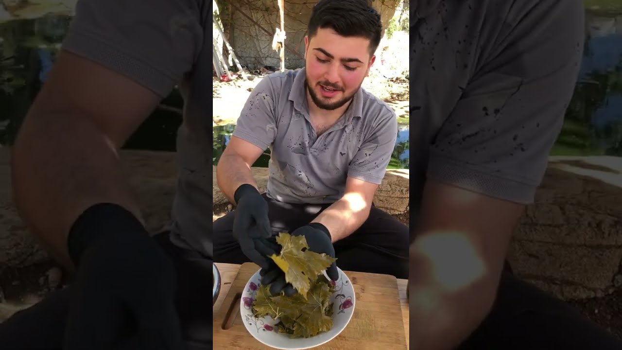 كتف غنم 🐑 مع ورق عنب 🤤🐑 / الشيف مهدي 