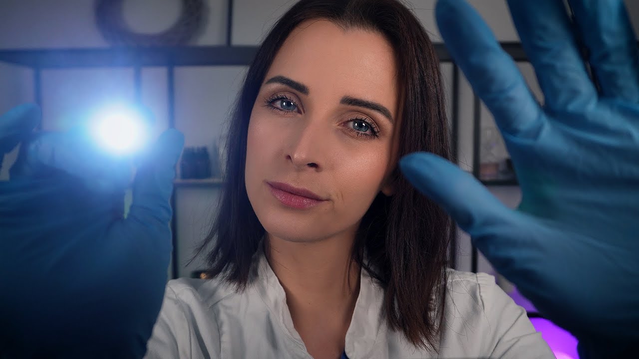 Ролевая игра ASMR: Осмотр черепных нервов, но всё не так 👩‍⚕️ (Медицинская ролевая игра ASMR с ти...