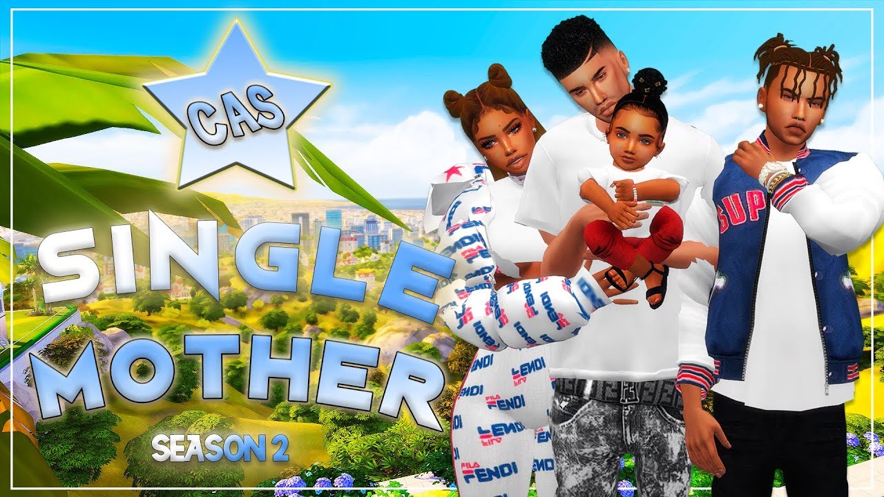 The Sims 4 💎Single Mother💎 Season 2 | Makeover CAS