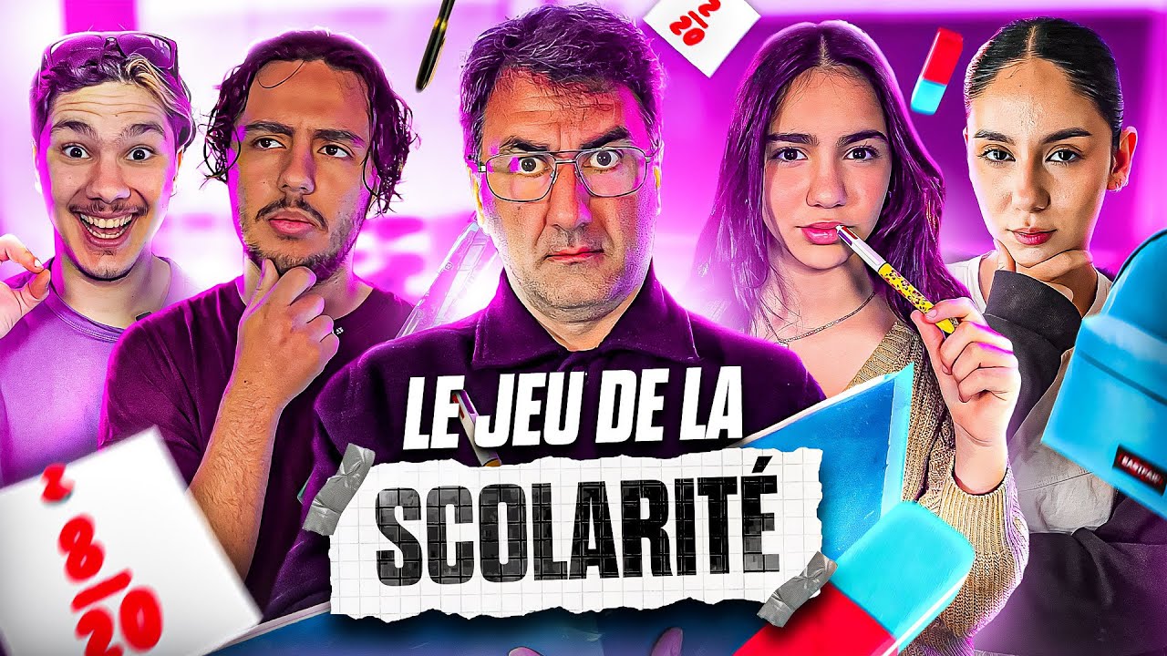 LE JEU DE LA SCOLARITÉ AVEC NOS SOEURS ! (on est trop bête mdrrr)