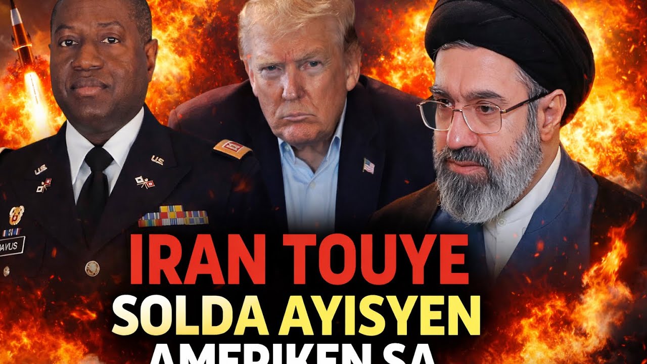 MOVE NOUVEL,IRAN T0uYe SOLDA AYISYEN AMERIKEN SA,TRUMP FACHE 