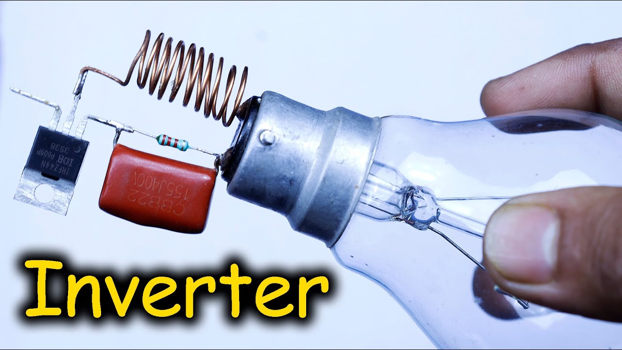Amazing DIY Mosfet Inverter