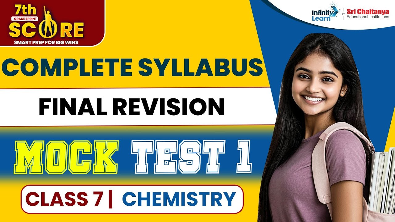 Class 7 Chemistry - Complete Syllabus Final Revision Mock Test 1 || 