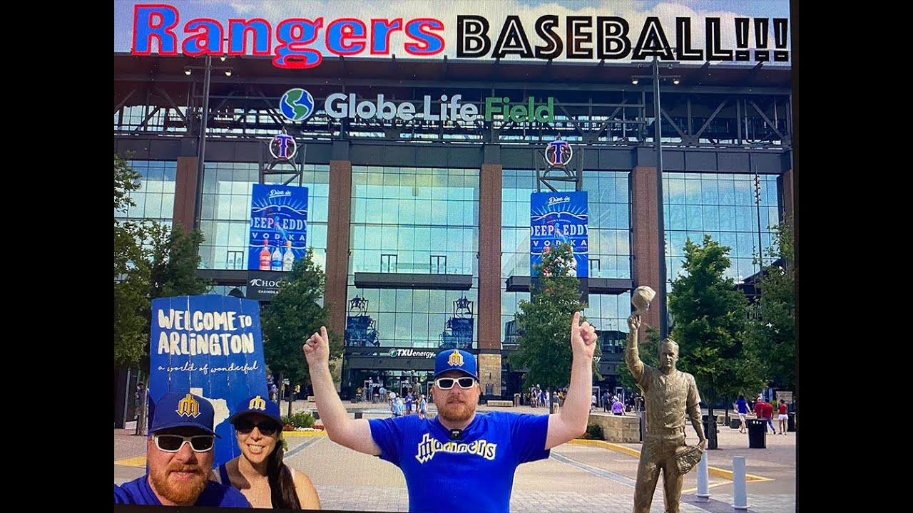 Globe Life Field Tour Mariners vs Rangers Game