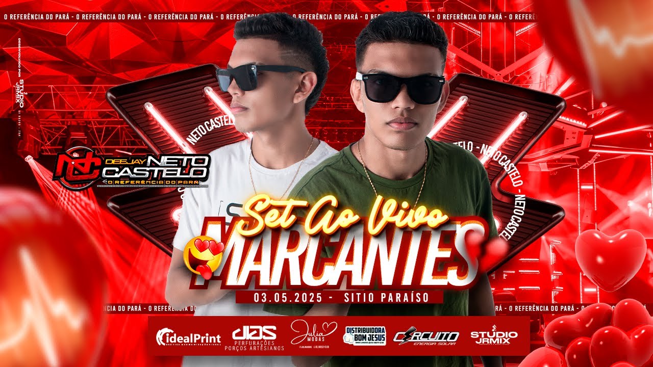 NETO CASTELO SET MARCANTES AO VIVO NO SITIO PARAISO