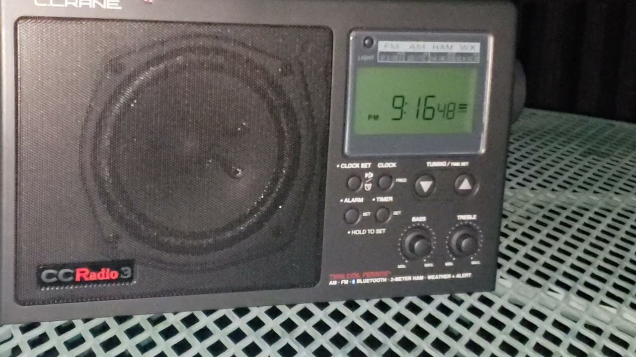 CHHA Toronto 1610 AM MW DX 1200 miles from QTH En Espanol C.Crane CCRadio 3