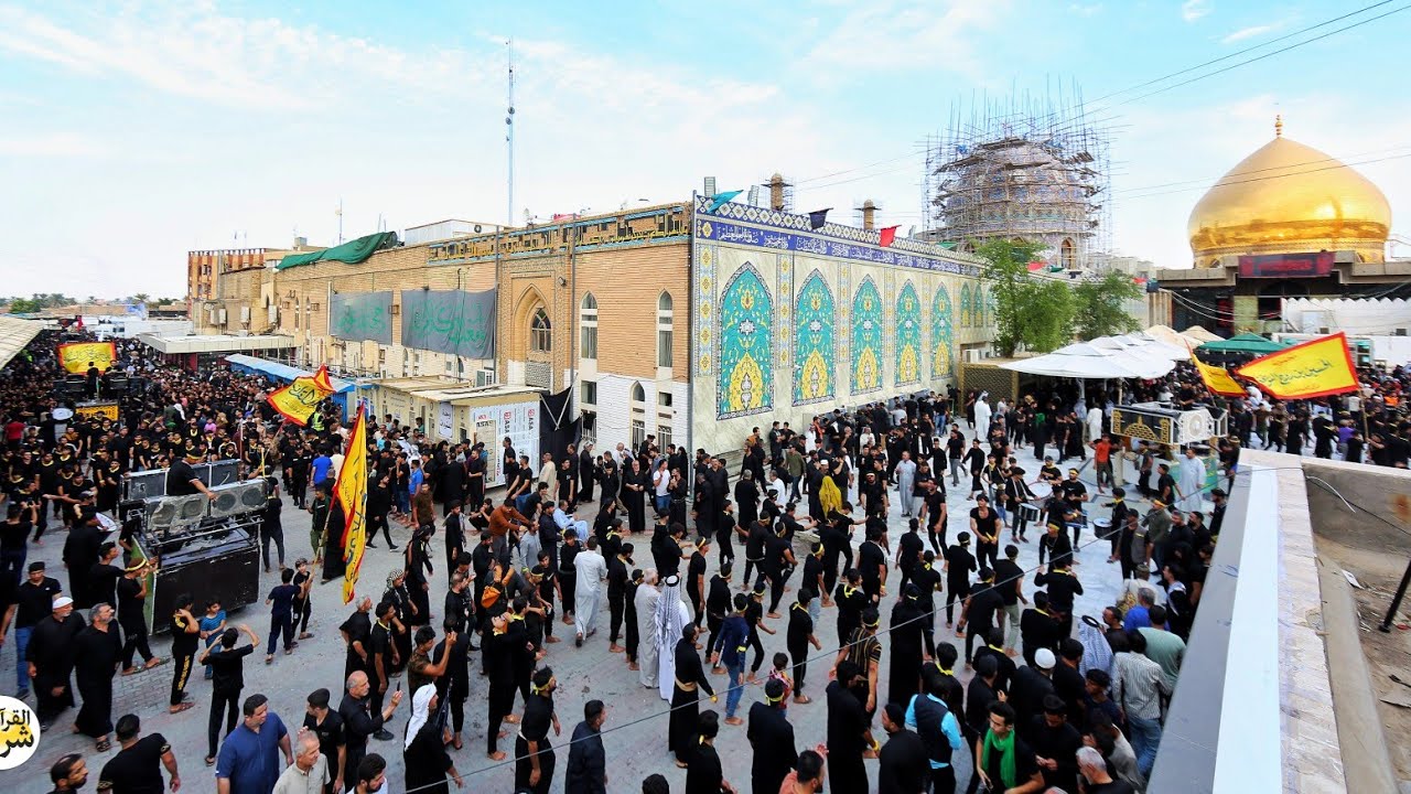 التشييع والعزاء السنوي..سامراء المقدسة.. موكب الإمام المهدي المنتظر..شهادة الإمام الحسن العسكري2021