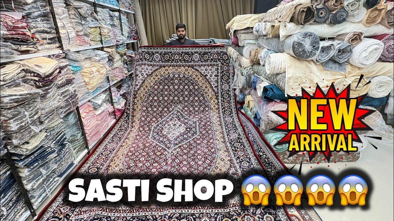 SASTI DUKAAN😱|| Bedsheets,Carpets,Curtains, Pillows,Blankets,Ghaleen,Doormats, 