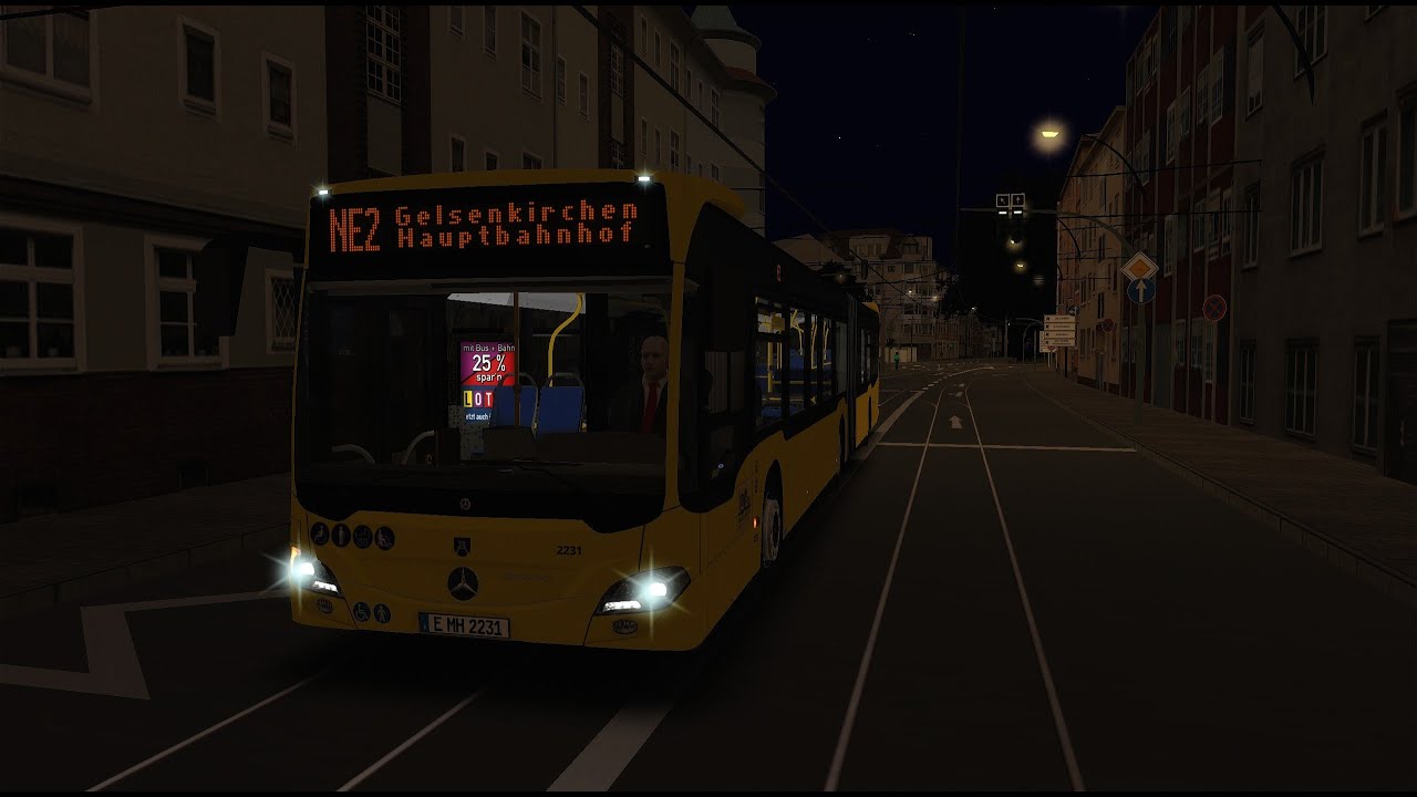 OMSI 2: Ruhrgebiet - NachtExpress NE2 zum Gelsenkirchen Hbf