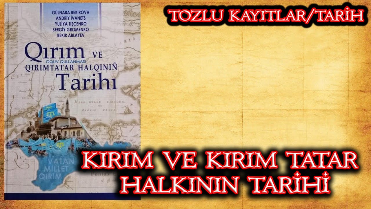 Qırım ve Qırımtatar Halqının Tarihi Kitabından Örneklerle Qırımtatar Dili #kırım #qırımtatar #tarih