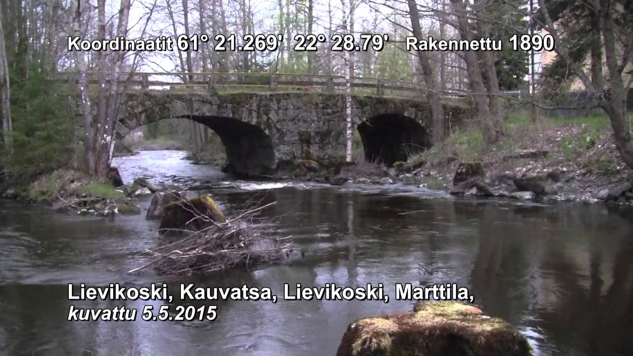Kiviholvisiltoja Suomessa Kilpijoki Äetsä kiviholvisilta osa 2 (13) - Stone Arch Bridges in Finland