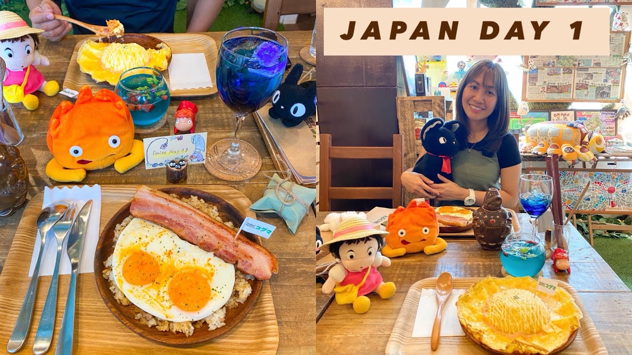 Ghibli Themed Cafe in Nagoya (Moricafe Kodama) | Tsu City, Mie Prefecture - Japan Summer Vlog Day 1